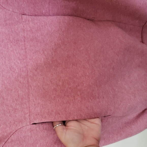 Gym Shark So Soft Sweater, pink, mock neck collar, longline tunic sweatshirt - Picture 9 of 11